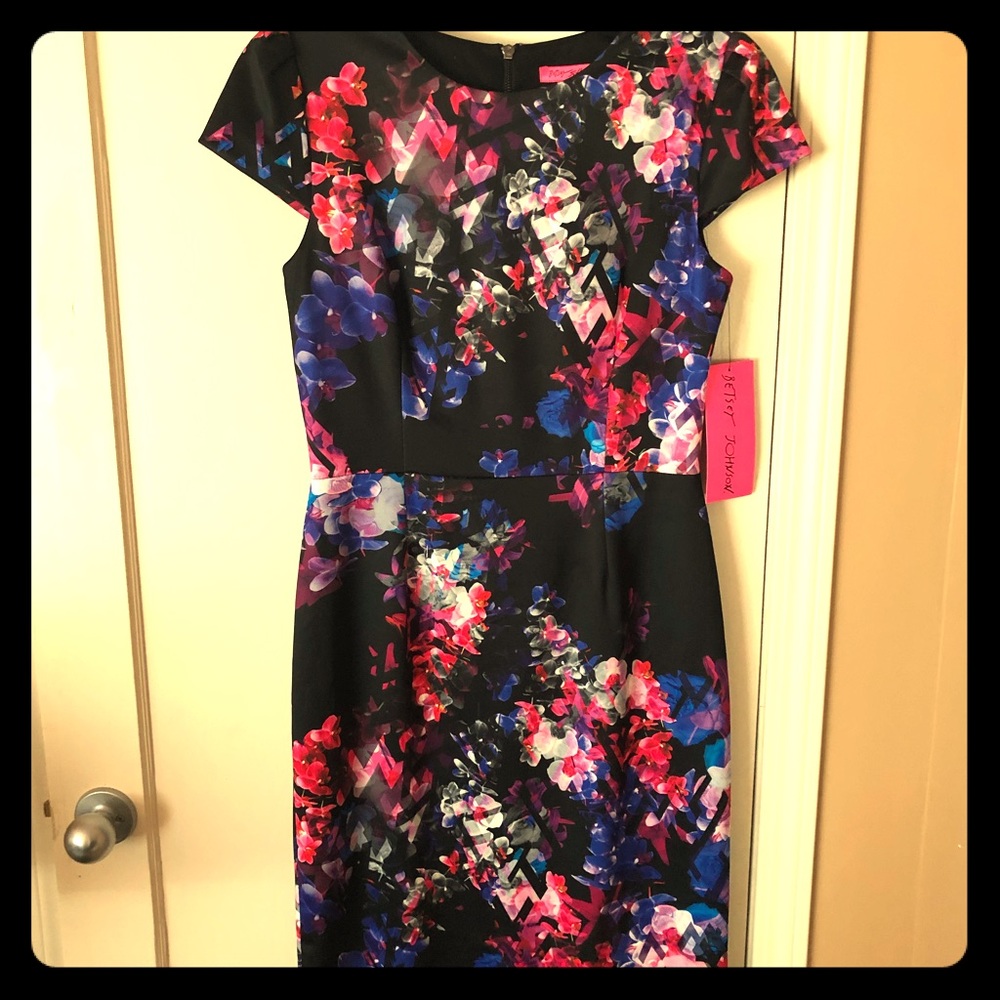 Betsy Johnson floral dress